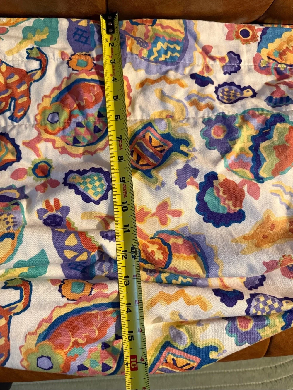 Vintage Custom Home Decor Animals Fish Flowers Art Abstract Curtain Valance